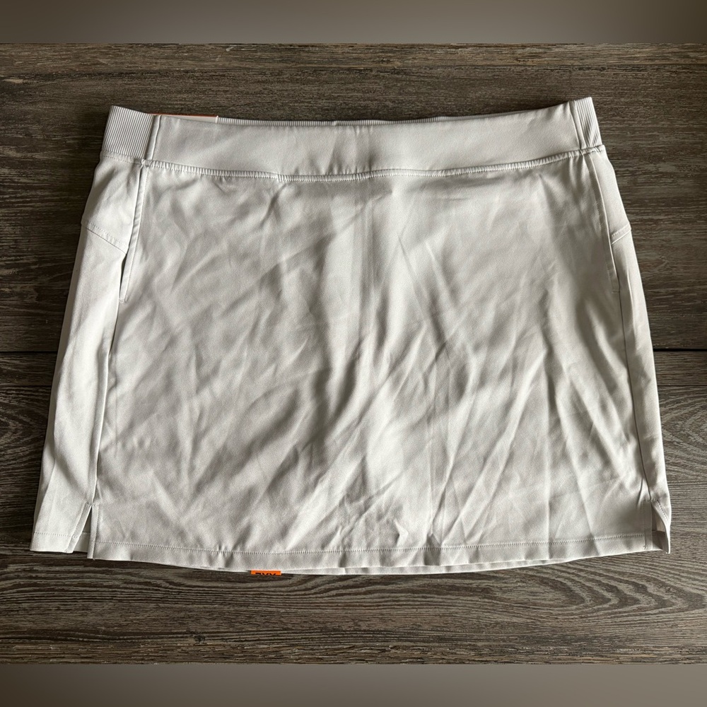 32 Degrees Cool Women's Active Skort with Pockets Light Gray Sz(XXL)